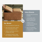 mopio Levi Storage Bench with Reversible Tray, Modern Storage Coffee Table - Image 7