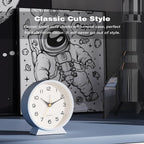 AYRELY® 4.5" Analog Alarm Clock, Small Retro Desk Clock and Table Clock | - Image 5