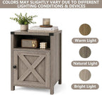 Farmhouse End Table, Nightstand - Image 8