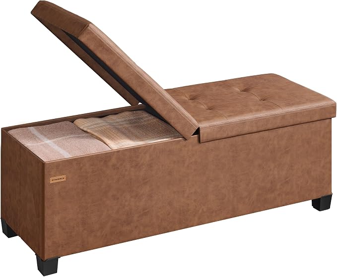 SONGMICS Storage Ottoman Bench by Unknown
