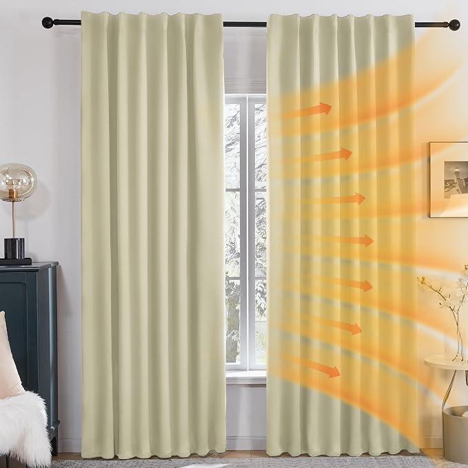 Deconovo 100% Blackout Curtains - Image 8