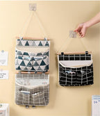 2 Pack Wall Hanging Organizer Bags Over The Door Closet Organizer - Image 3