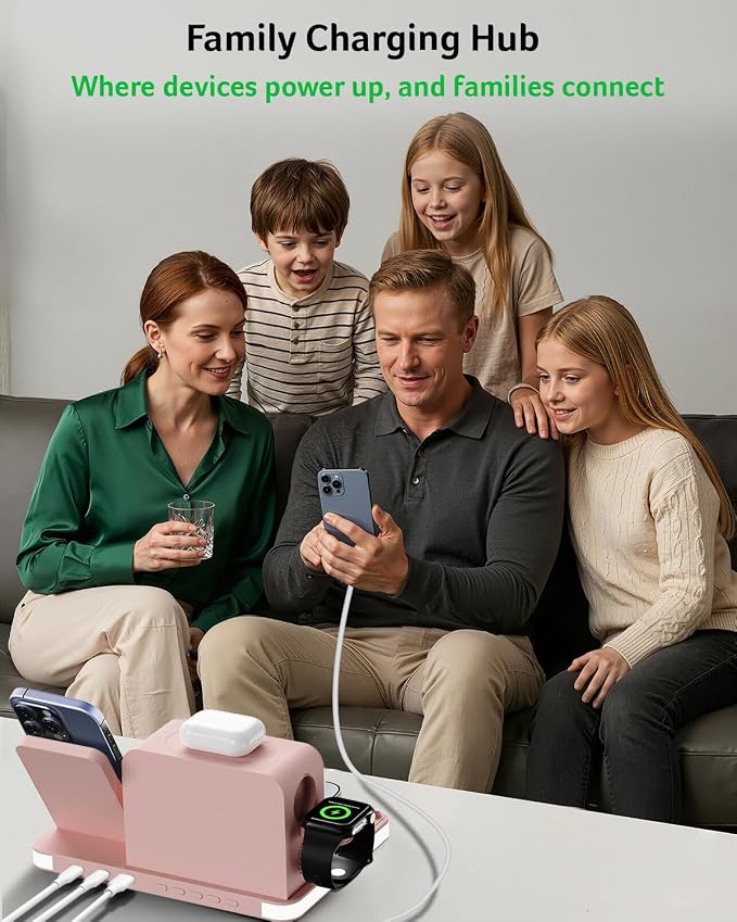 Acer 7-in-1 Wireless Charging Station - 30W Fast Wireless Charger - Image 9