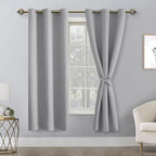 Blackout Curtains for Bedroom, 42 x 72 Inch, 2 Panels | Light Blocking - Image 8