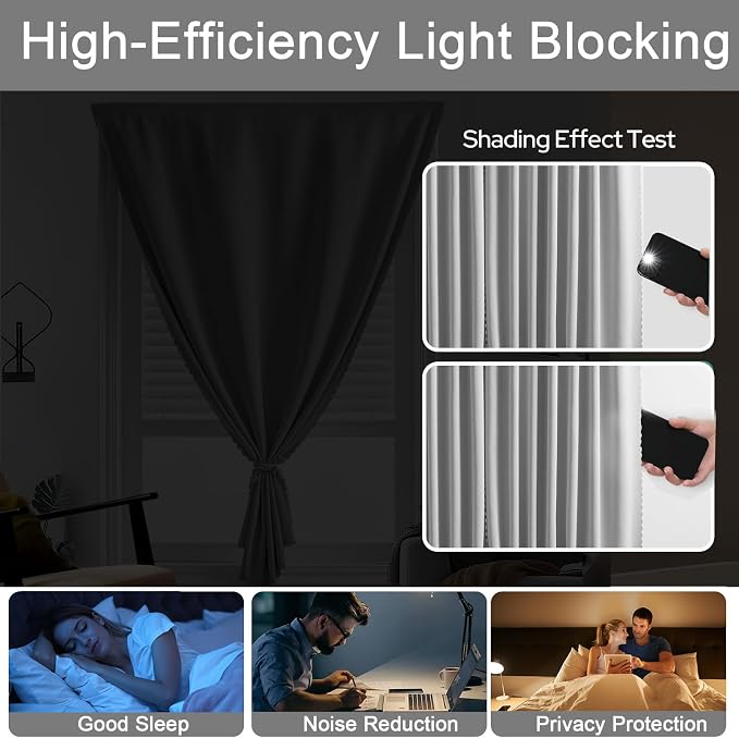 Self Adhesive Curtains, No Drilling Curtains, Easy Installation - Image 3