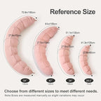 Peallow – Long Round Body Pillow - Image 2