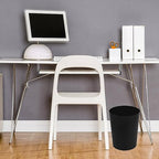 UUJOLY Plastic Small Bathroom Trash Can Wastebasket Garbage Can, Laundry Room - Image 3