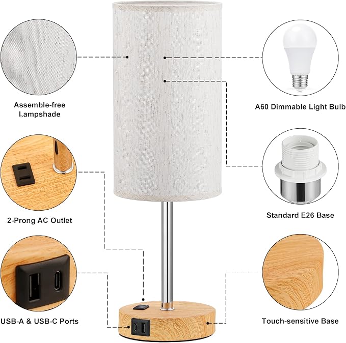 Touch Table Lamp - Image 6