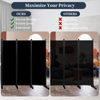 Room Divider 6 Panel-132''Wide Folding Privacy Screen, Large Partition Wall | - Image 4