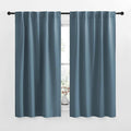 NICETOWN Smoky Blue Blackout Curtains by NICETOWN