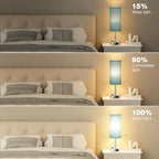 Turquoise Nightstand Table Lamp - Image 5