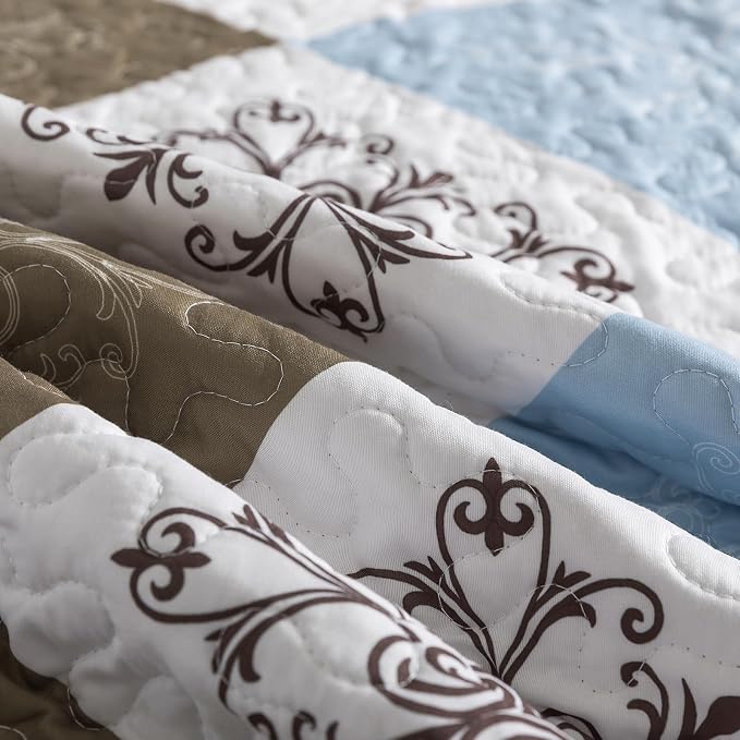 Etwel Lightweight Queen Size Quilt Set - Image 9