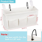 Bedside Caddy, Bedside Storage Bag Hanging Organizer - Image 4