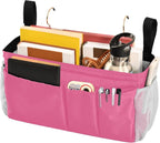DOMIKING Neon Pink Bedside Caddy - Image 3