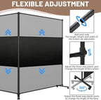 2 Panels Room Divider/Privacy Screen 6FT*6FT - Image 6