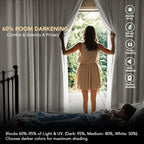 H.VERSAILTEX Light Reducing Curtains Thermal Insulated Window Treatment Panels - Image 7