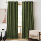 RYB HOME Velvet Room Darkening Curtains - Image 5