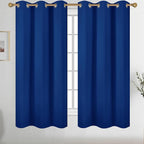 Diraysid Royal Blue Grommet Blackout Curtains by Diraysid%2C+refresh+your+life