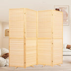 Room Divider Folding Privacy Screens, Hand-Made Natural Bamboo Room Dividers | by HOMSCREENER