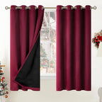 BGment Thermal Insulated 100% Blackout Curtains by BGment