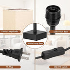 aooshine Small Bedside Table Lamp - Image 3