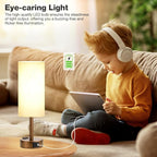 Brown Bedside Table Lamp for Bedroom - Image 5