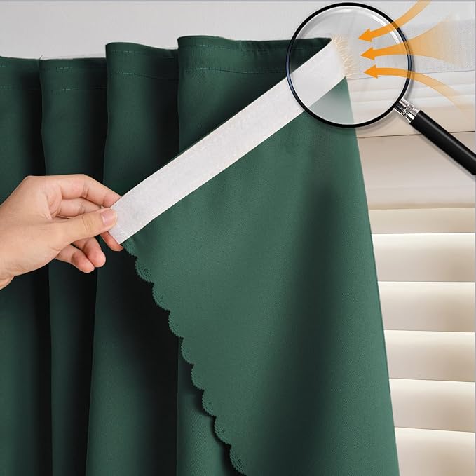 Magic Tape Stick on Curtains by gonnrly