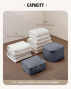 Eachy 2-Pack Comforter Storage Bag Blanket Storage Bags, Compression Storage - Image 5