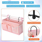 Bedside Caddy, Bedside Storage Bag Hanging Organizer - Image 2