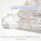 Abstract Area Rug 3x4 Ft Washable Rugs - Image 4