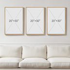 Large 3D Textured Framed Boho Neutral Wall Art - Image 3
