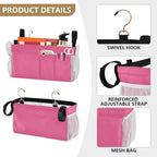 DOMIKING Neon Pink Bedside Caddy - Image 5