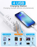 Surge Protector Power Strip - Image 3