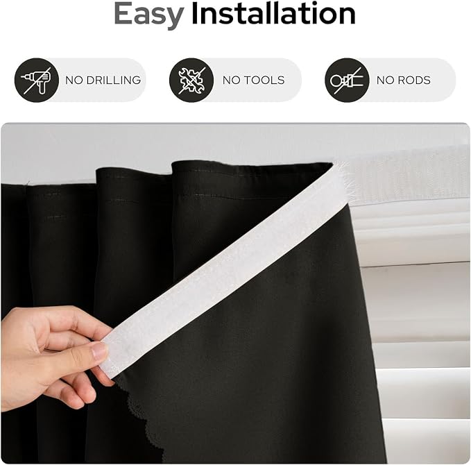 Magic Tape Stick on Curtains - Image 7