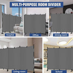 Room Divider, 6 Panel Upgraded 132” Folding Screen Highly Secretive | Privacy - Image 7