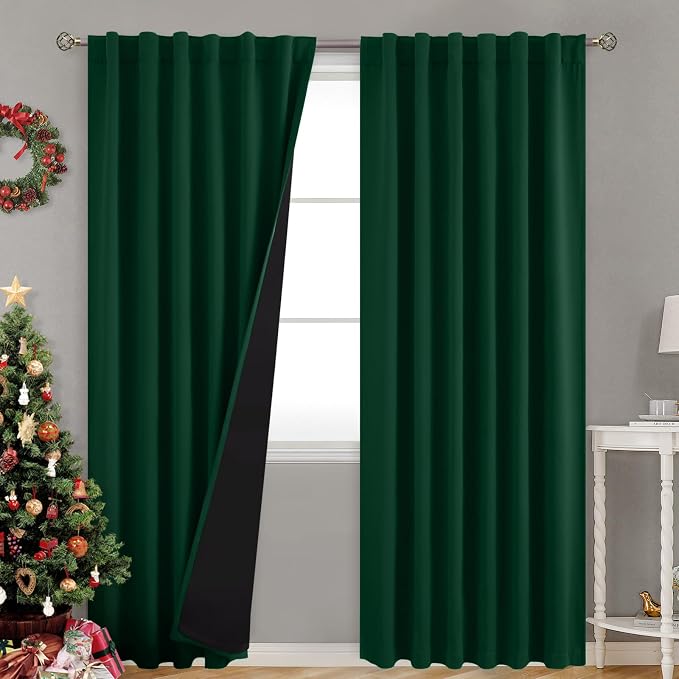 BGment 100% Thermal Insulated Blackout Curtains 84 Inches Long by BGment
