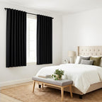 PONY DANCE Black Short Curtains - Image 8