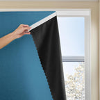 JILRON Magic Tape Stick on Portable Curtains by JILRON