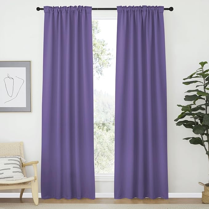 NICETOWN Vertical Blinds Window Curtain Panels - Image 2