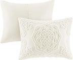 Madison Park Laetitia Lightweight 100% Cotton Quilt Set, Breathable Chenille - Image 7