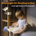 Rechargeable Clamp Light, LED Bed Reading Lamp - Image 7