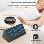 DreamSky Wooden Digital Alarm Clock - Image 6