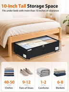 punemi 10 inch Tall Under Bed Storage Bins - Image 2