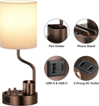 Bedside Lamps for Bedroom Set of 2 - Image 6