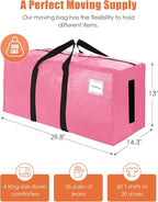 SWEET DOLPHIN 12 Pack 200LB Heavy-Duty Moving Bags - Image 4