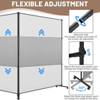 2 Panels Room Divider/Privacy Screen - Image 5