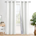 XWZO 100% Blackout Window Curtains by XWZO