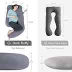 MOON PARK Pregnancy Pillows for Sleeping - Image 7