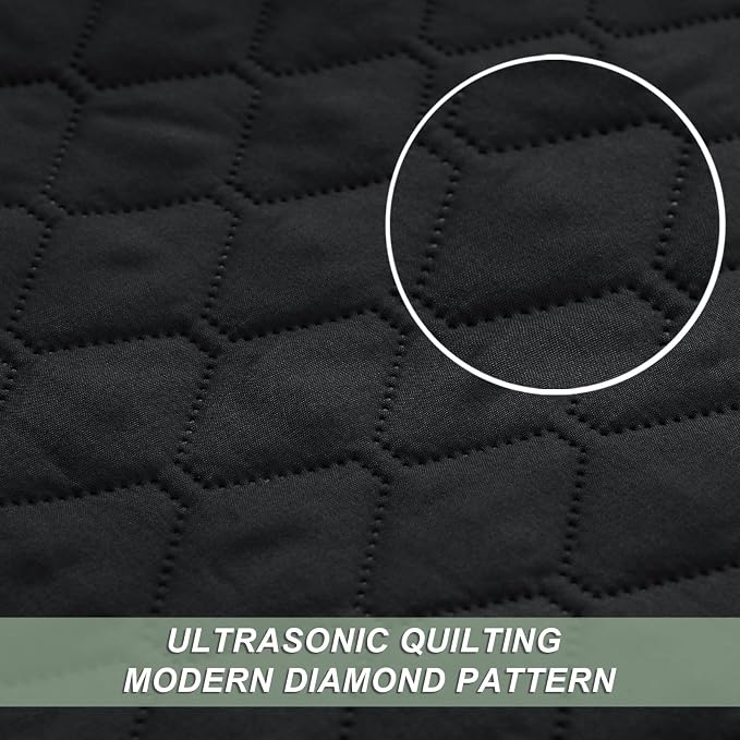 Exclusivo Mezcla Reversible Full Queen Quilt Bedding Set, Soft Microfiber - Image 4