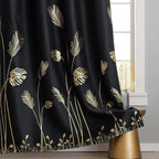 Gold and Black Blackout Curtains - Image 7